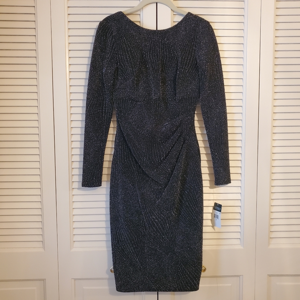 Lauren Ralph Lauren | NWT Black and Silver Dress
